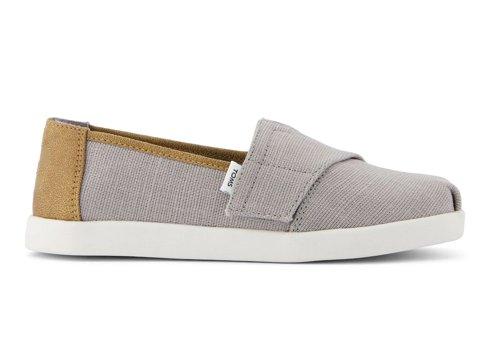 TOMS Παιδικές Εσπαντρίγιες Toms για Αγόρια Grey/Brown (Μεγέθη 30-35) ΓΚΡΙ