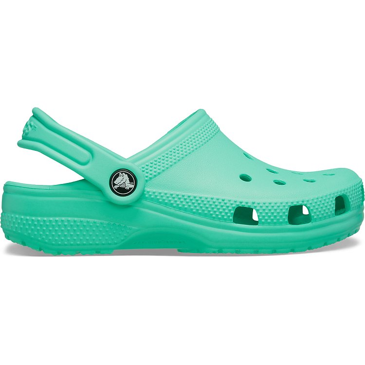 Crocs Classic Clog Βρεφικά Τιρκουάζ Ανατομικά Πέδιλα Σαμπώ