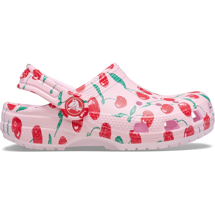 Παιδικά Σαμπό Crocs Classic Clog για Κορίτσια Fresh Fruits (Μεγέθη 28-33) – ΠΟΛΥΧΡΩΜΟ