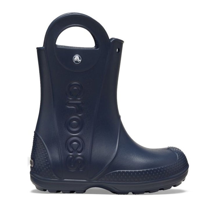 Παιδικές Γαλότσες Crocs Handle Rain Navy (Μεγέθη 22-28) ΜΠΛΕ