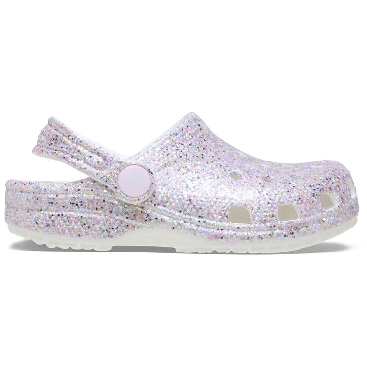 Βρεφικά Σαμπό Crocs Classic Fantasy Glitter Clog για Κορίτσια (Μεγέθη 19-28) ΡΟΖ - CROCS - 
