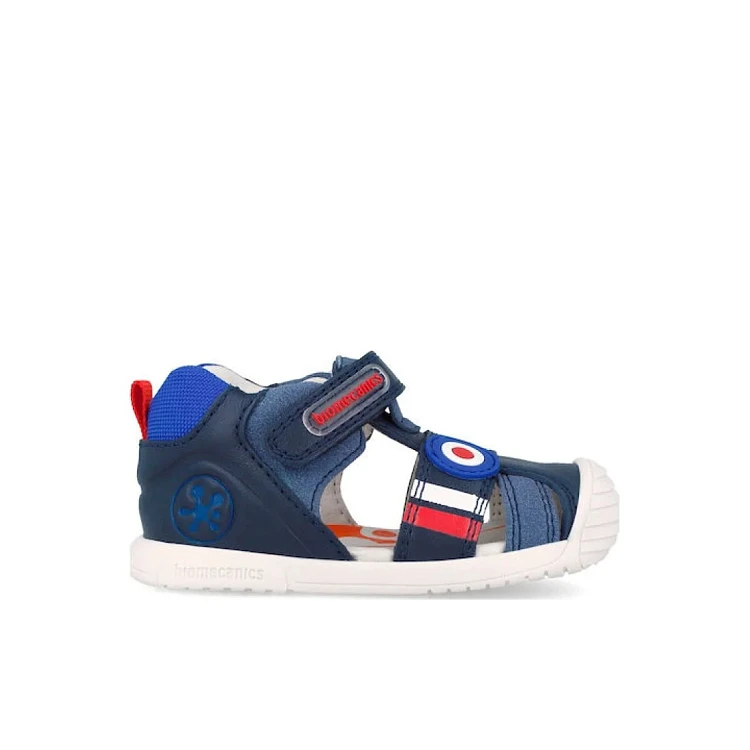 Βρεφικά Παπουτσοπέδιλα Biomecanics για Αγόρια Navy Blue (Μεγέθη 20-25) ΜΠΛΕ - BIOMECANICS - 
