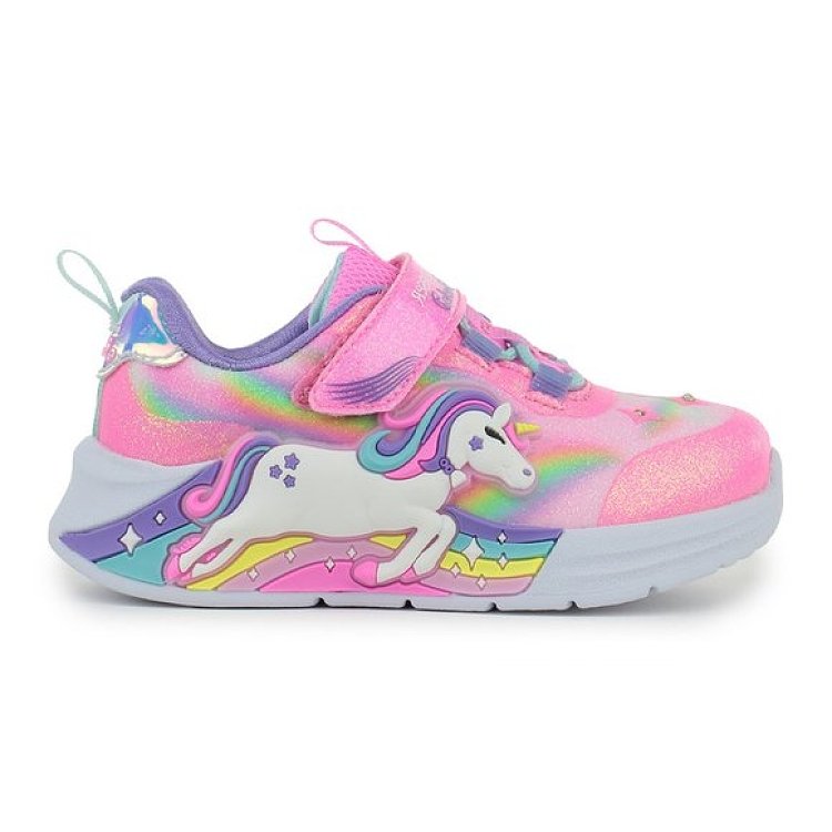 SKECHERS Βρεφικά Παπούτσια Skechers Unicorn Chaser για Κορίτσια Multi (Μεγέθη 21,5-26,5) ΡΟΖ