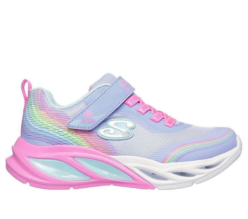 SKECHERS Παιδικά Παπούτσια Skechers Cosmic Glow - Rainbow Dream για Κορίτσια (Μεγέθη 27-35) ΜΩΒ