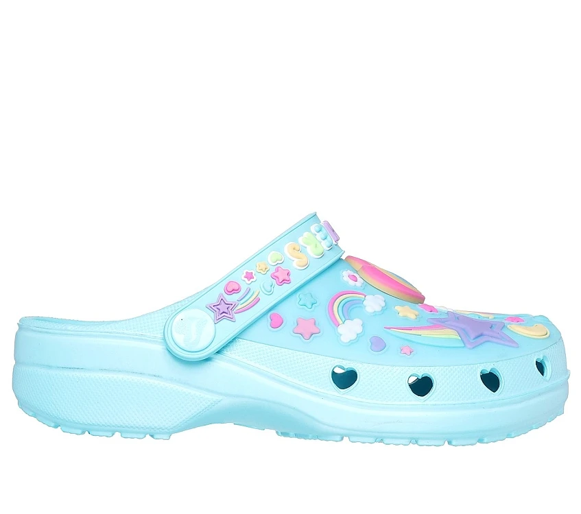 SKECHERS Παιδικά Παπούτσια Skechers Heart Charmer για Κορίτσια Blue Girly Land (Μεγέθη 27,5-36) ΜΠΛΕ