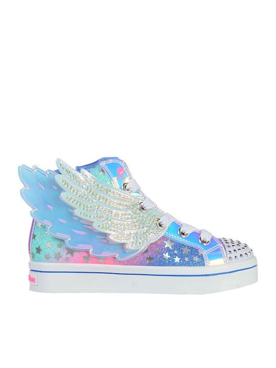 Παιδικά Παπούτσια Skechers Twi-Lights για Κορίτσια Dreamy Wings (Μεγέθη 27-35) ΜΠΛΕ