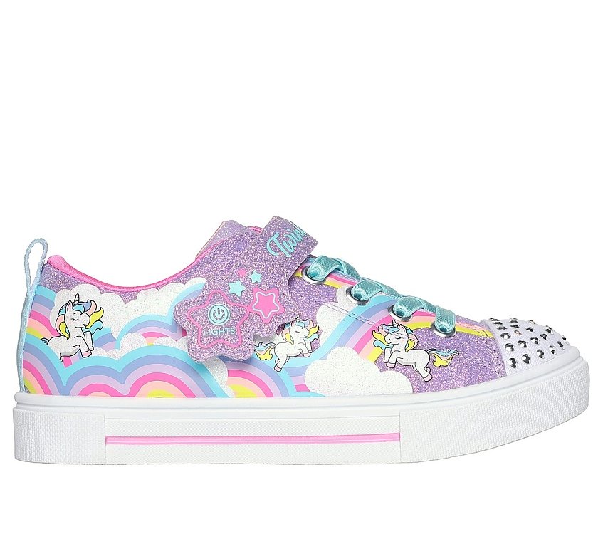 SKECHERS Παιδικά Παπούτσια Skechers Twinkle Toes: Twinkle Sparks - Jumpin' Clouds για Κορίτσια (Μεγέθη 27-35) ΠΟΛΥΧΡΩΜΟ