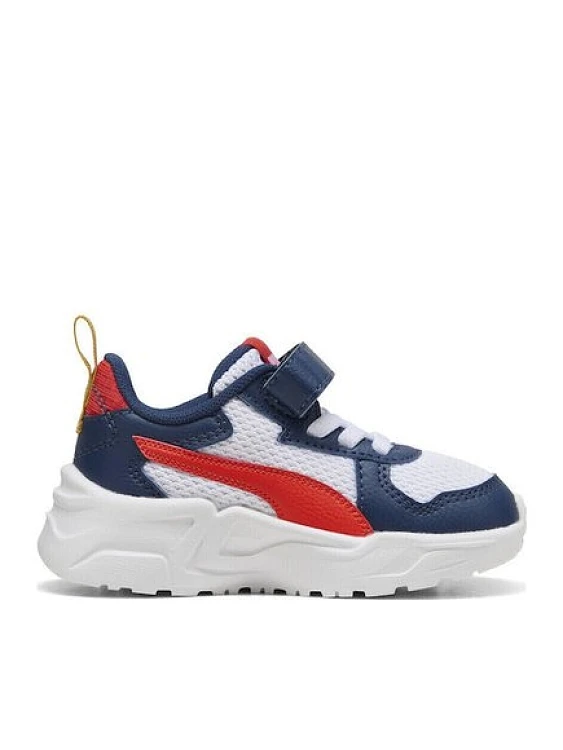 PUMA Βρεφικά Παπούτσια Puma Trinity Lite Ac+ για Αγόρια Blue/Red (Μεγέθη 21-27) ΠΟΛΥΧΡΩΜΟ