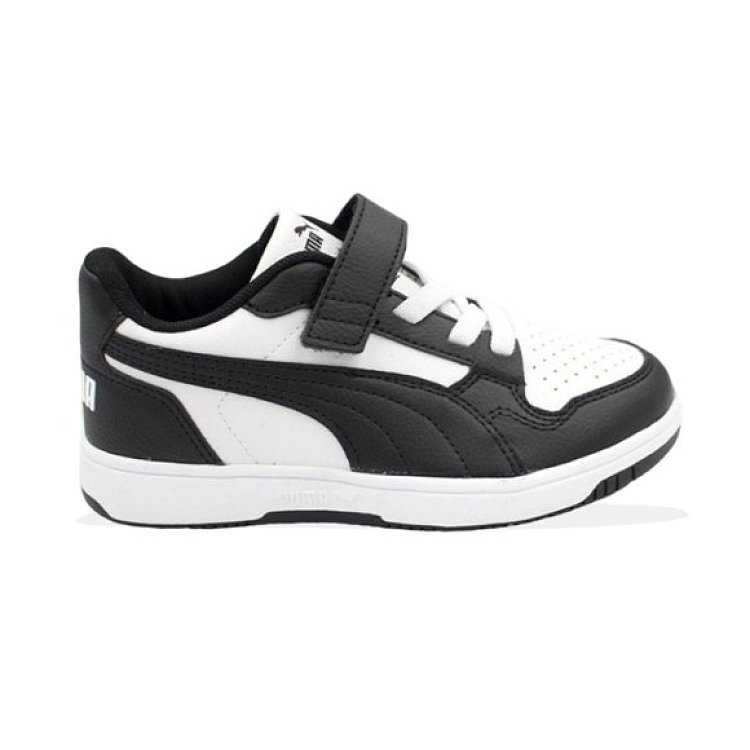 Βρεφικά Παπούτσια Puma Rebound για Αγόρια Black/White (Μεγέθη 21-27) ΜΑΥΡΟ - PUMA - 