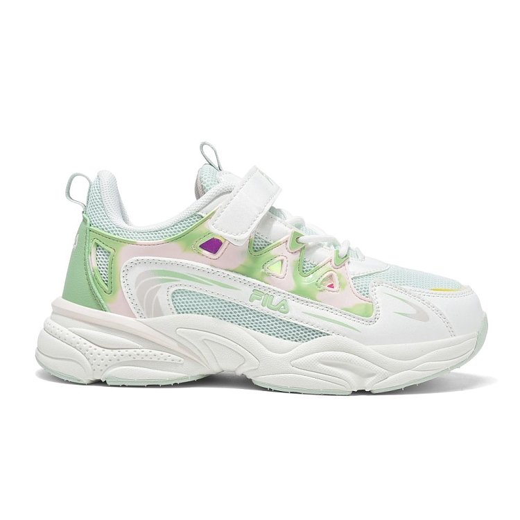 Παιδικά Παπούτσια Fila Space 4 Memory για Κορίτσια White/Turquoise (Μεγέθη 28-35) ΜΠΛΕ