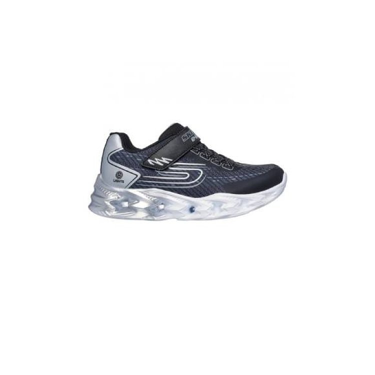SKECHERS Παιδικά Παπούτσια Skechers Vortex για Αγόρια Black/Silver (Μεγέθη 27-35) ΜΑΥΡΟ