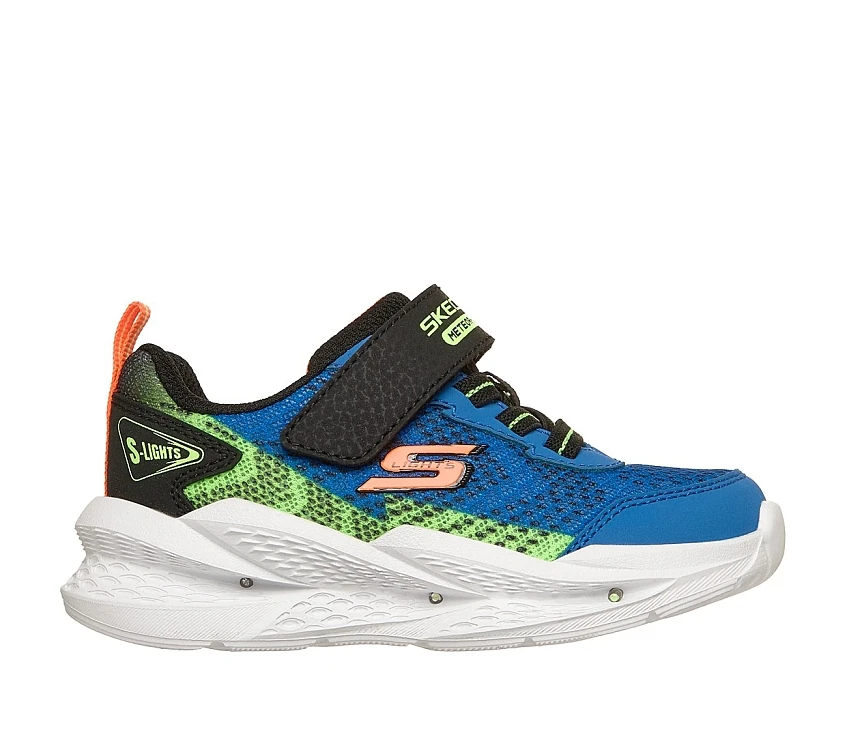 SKECHERS Βρεφικά Παπούτσια Skechers S Lights: Meteor-Lights 2.0 για Αγόρια (Μεγέθη 22-26) ΜΠΛΕ