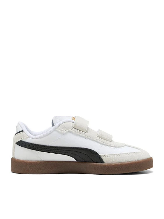 Παιδικά Παπούτσια Puma Sneaker Club II Era για Αγόρια White/Beige (Μεγέθη 28-35) ΛΕΥΚΟ - PUMA - 