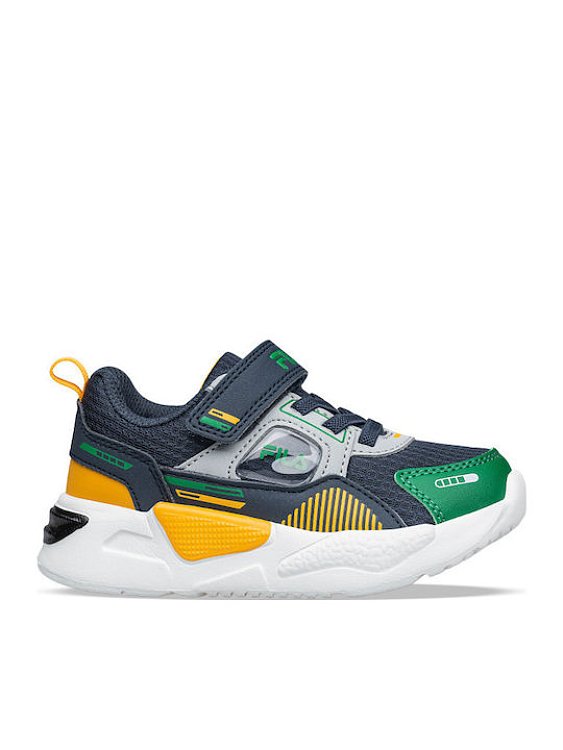 Βρεφικά Παπούτσια Fila Killington 3 για Αγόρια Navy/Green (Μεγέθη 23-27) ΜΑΥΡΟ - FILA - 