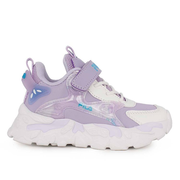 Βρεφικά Παπούτσια Fila Memory Musha 2 για Κορίτσια Lilac/White (Μεγέθη 23-27) ΜΩΒ - FILA - 