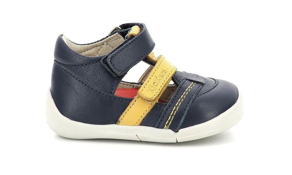 Βρεφικά Παπουτσοπέδιλα Kickers για Αγόρια Blue ΜΠΛΕ