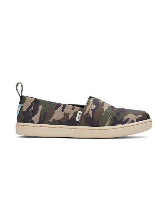 TOMS Παιδικά Παπούτσια Toms ALPARGATA CAMO για Αγόρια ΠΟΛΥΧΡΩΜΟ