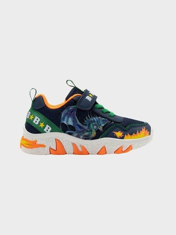 Παιδικά Παπούτσια Bullboys Dragon για Αγόρια Blue (Μεγέθη 27-35) ΜΠΛΕ