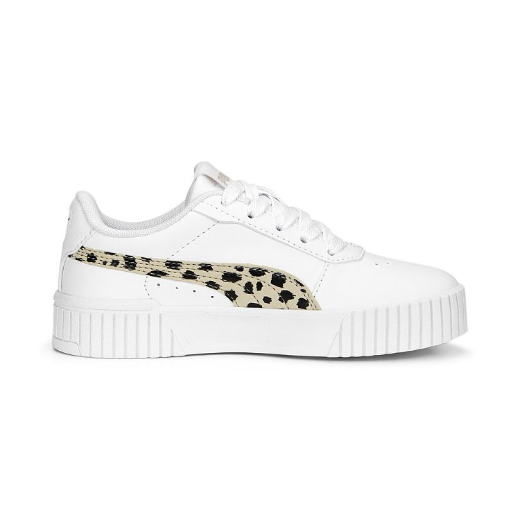 Παιδικά Sneakers Παπούτσια Puma Carina 2.0 Animal Print ΛΕΥΚΟ