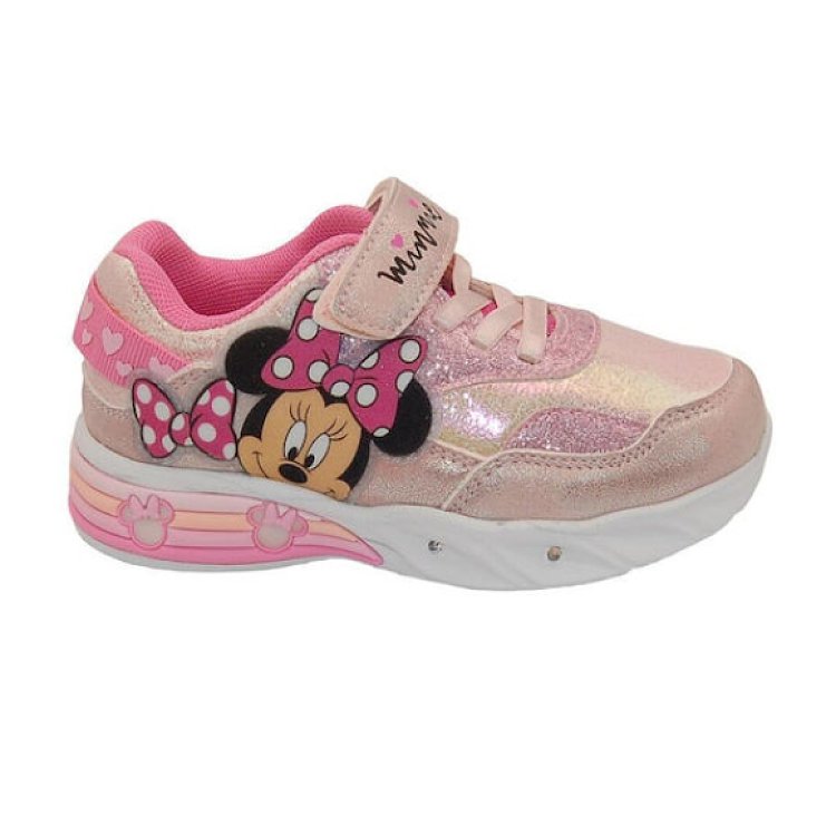 Παιδικά Παπούτσια Disney για Κορίτσια Minnie Mouse Pink (Μεγέθη 25-33) ΡΟΖ