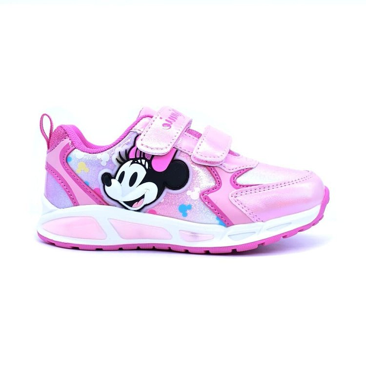 Παιδικά Παπούτσια Disney για Κορίτσια Pinkie Minnie (Μεγέθη 24-31) ΡΟΖ