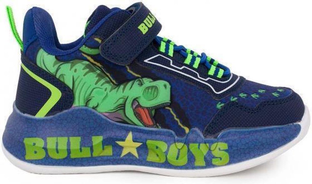 BULL BOYS Παιδικά Παπούτσια BullBoys Scarpa T-REX για Αγόρια Blue (Μεγέθη 26-35) ΜΠΛΕ