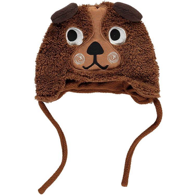 DPAM Βρεφικός Σκούφος για Αγόρια Happy Teddy ΚΑΦΕ