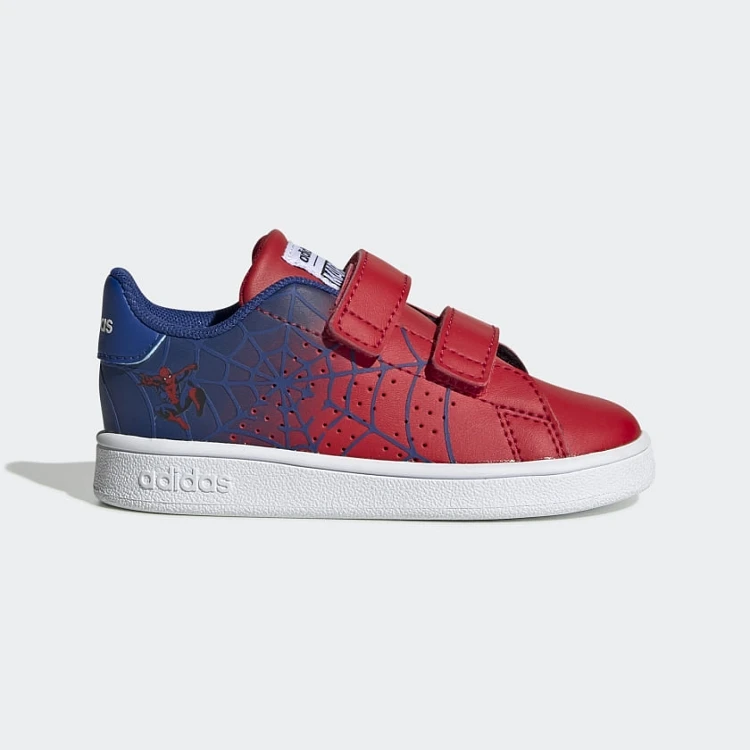 Βρεφικά Παπούτσια Adidas Advantage για Αγόρια Red Spiderman (Μεγέθη 18-27) ΚΟΚΚΙΝΟ