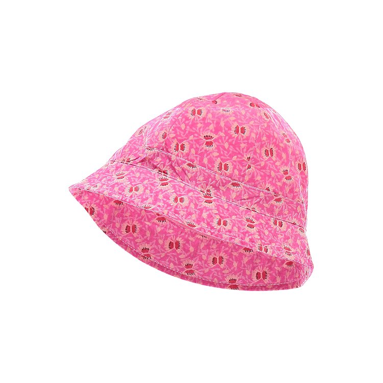 DPAM Βρεφικό Καπέλο για Κορίτσια Pink Motif ΠΟΛΥΧΡΩΜΟ
