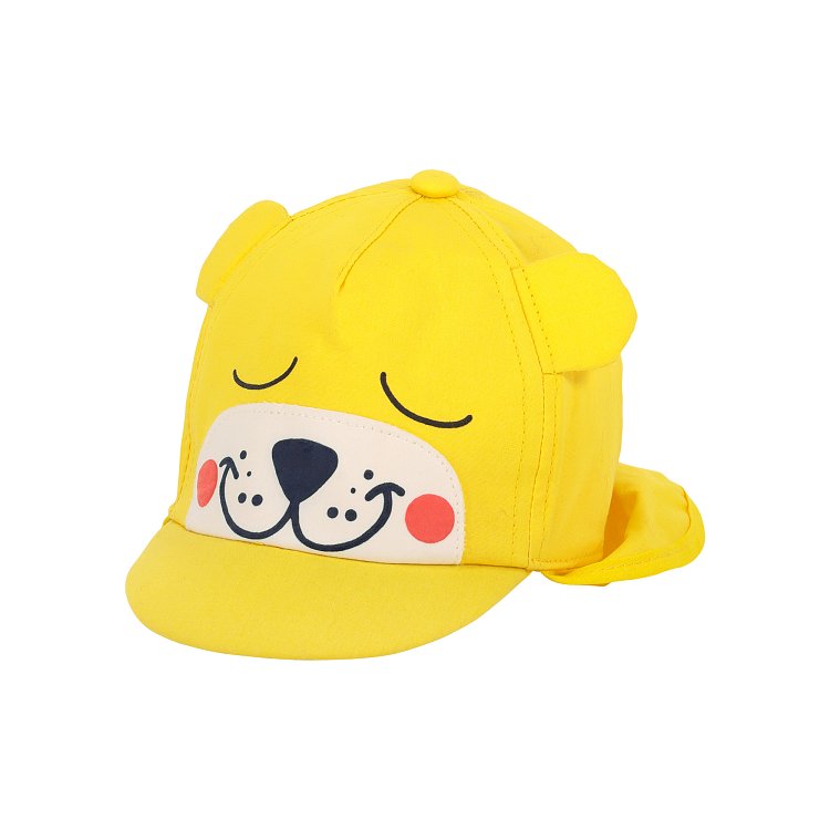 DPAM Βρεφικό Καπέλο Yellow Bear ΚΙΤΡΙΝΟ