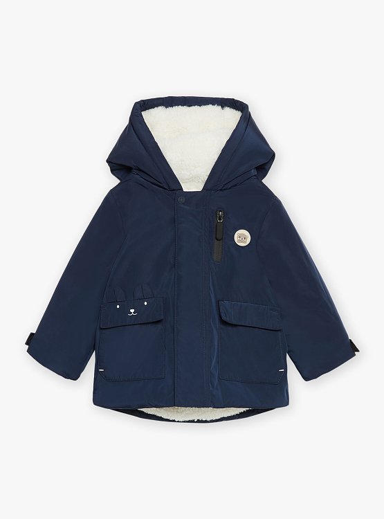 SERGENT MAJOR Βρεφικό Αδιάβροχο Μπουφάν για Αγόρια Sergent Major Navy Blue ΜΠΛΕ