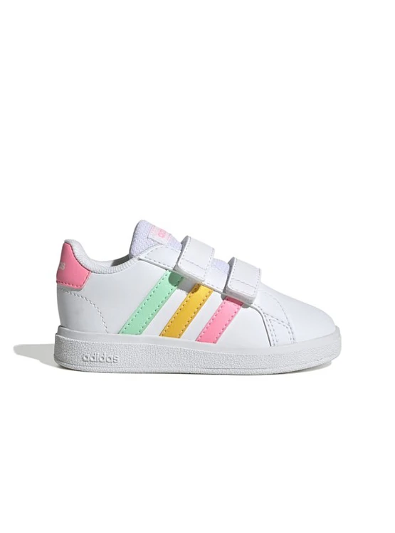 Βρεφικά Παπούτσια Adidas Court για Κορίτσια (Μεγέθη 19-27) ΠΟΛΥΧΡΩΜΟ - ADIDAS - 