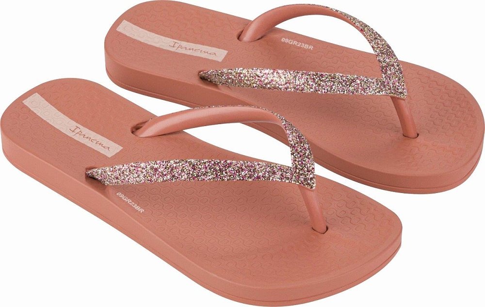 IPANEMA Παιδικά Σαγιονάρες Ipanema Anatomica για Κορίτσια Tan Orange (Μεγέθη 27-35) ΡΟΖ