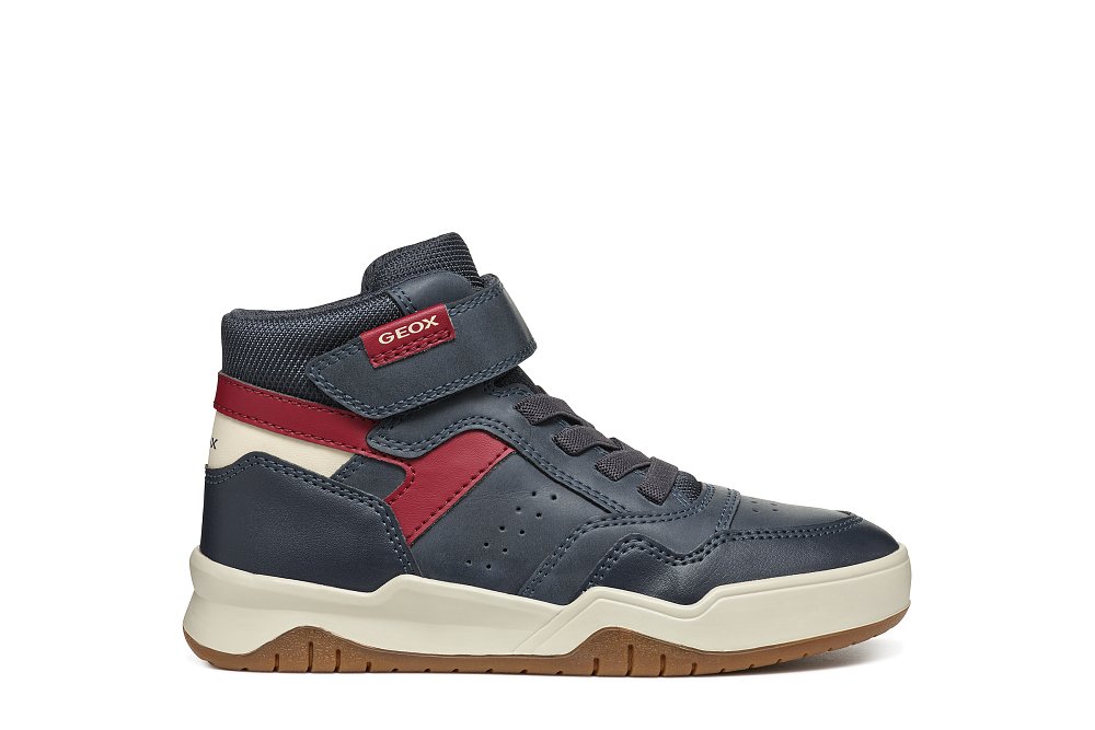 Παιδικά Παπούτσια Geox Perth Boy για Αγόρια Navy (Μεγέθη 28-36) ΜΠΛΕ