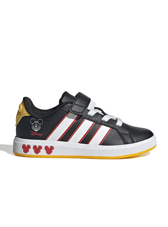 ADIDAS Παιδικά Παπούτσια Adidas Grand Court για Αγόρια Mickey Black (Μεγέθη 28-35) ΜΑΥΡΟ