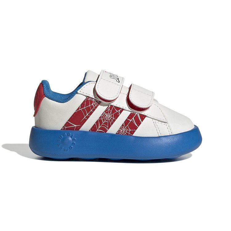 Βρεφικά Παπούτσια Adidas Grand Court για Αγόρια Spider-Man White (Μεγέθη 19-22) ΛΕΥΚΟ