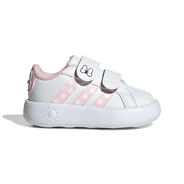 Βρεφικά Παπούτσια Adidas Grand Court για Κορίτσια Minnie Cf (Μεγέθη 19-27) ΛΕΥΚΟ - ADIDAS - 