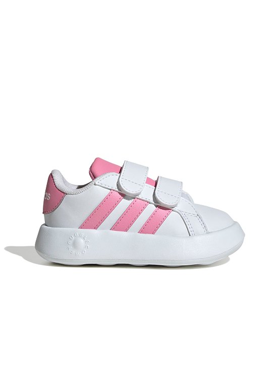Βρεφικά Παπούτσια Adidas Grand Court 2.0 για Κορίτσια Pink/White (Μεγέθη 19-27) ΛΕΥΚΟ - ADIDAS - 