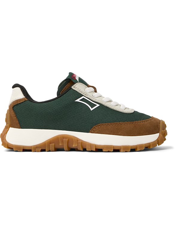 Παιδικά Παπούτσια Camper Drift Trail για Αγόρια Green/Brown (Μεγέθη 28-34) ΠΡΑΣΙΝΟ - CAMPER - 