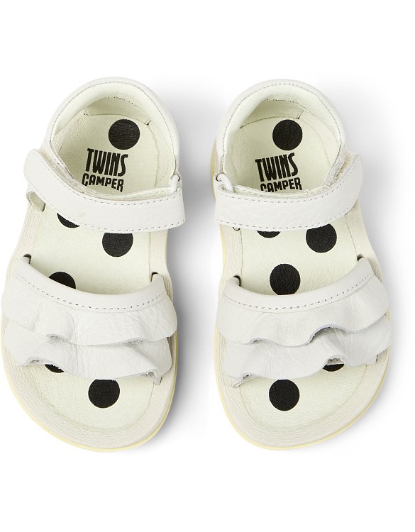 CAMPER Βρεφικά Παπούτσια Camper για Κορίτσια Yellow (Μεγέθη 21-26) ΜΠΕΖ