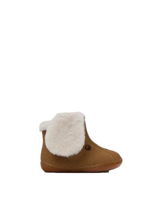 Βρεφικά Παπούτσια Camper Twins για Κορίτσια Brown Rabbit (Μεγέθη 22-26) ΜΠΕΖ