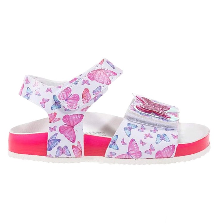 Παιδικά Πέδιλα Lelli Kelly για Κορίτσια Fuchsia Butterflies (Μεγέθη 24-35) ΡΟΖ