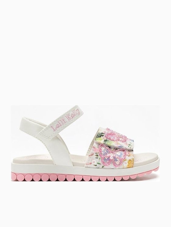 Παιδικά Πέδιλα Lelli Kelly για Κορίτσια Butterfly Blossom (Μεγέθη 26-35) ΛΕΥΚΟ