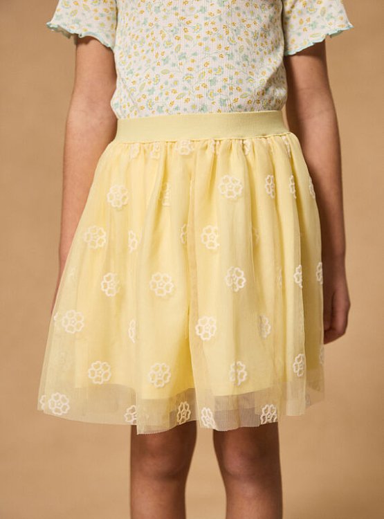 SERGENT MAJOR Παιδική Φούστα για Κορίτσια Yellow Tulle ΚΙΤΡΙΝΟ