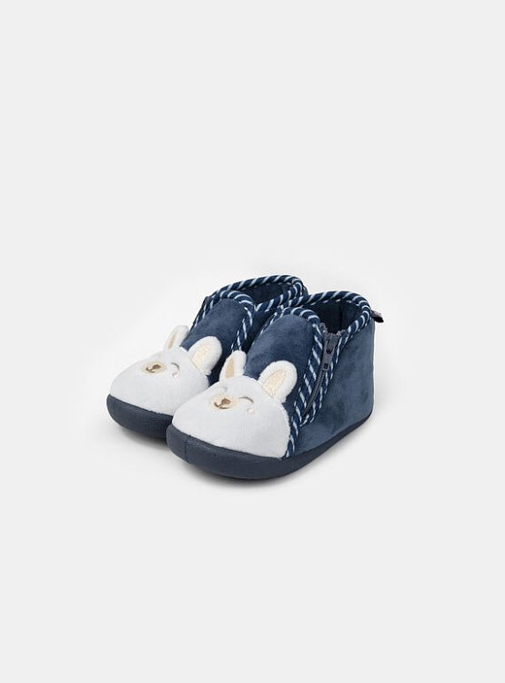 Βρεφικές Παντόφλες για Αγόρια Cute Bear (Μεγέθη 19-23) ΜΠΛΕ