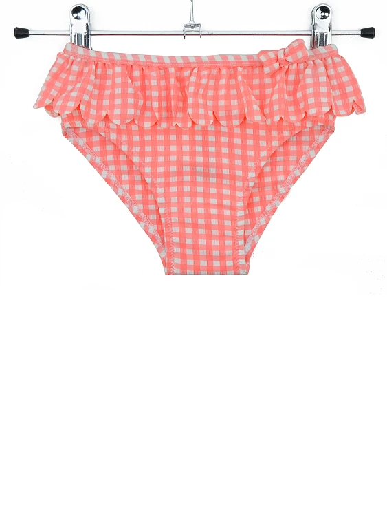 DPAM Βρεφικό Μαγιό για Κορίτσια Pink Check ΠΟΡΤΟΚΑΛΙ