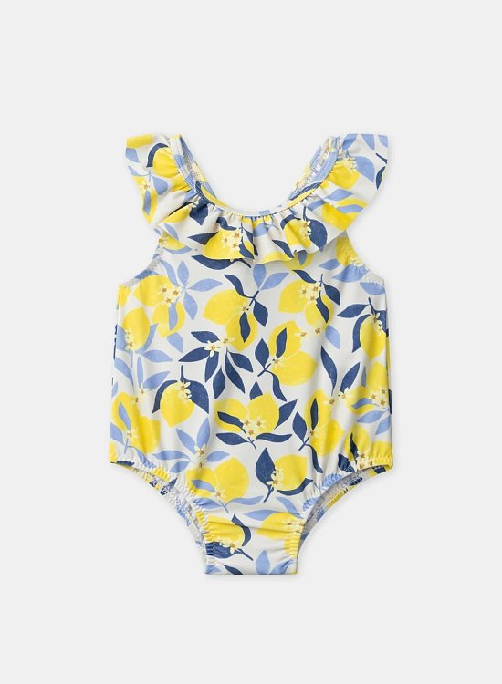 SERGENT MAJOR Βρεφικό Ολόσωμο Μαγιό για Κορίτσια Amalfi Yellow ΕΚΡΟΥ