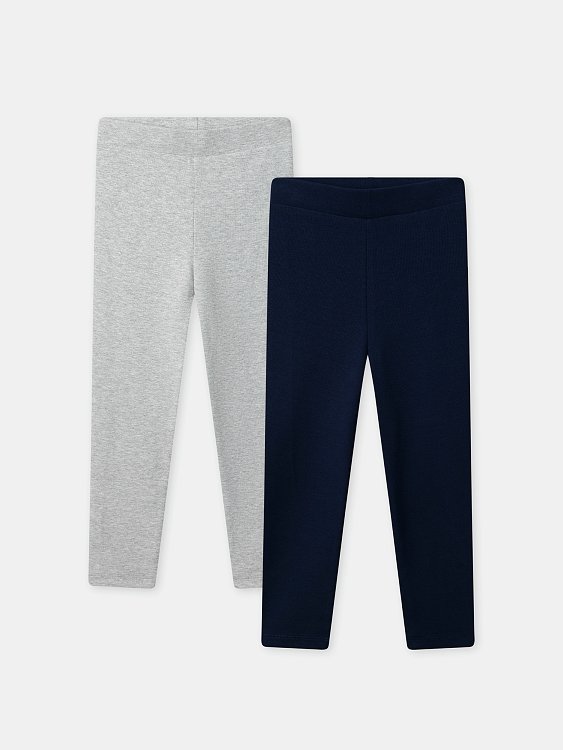 Σετ Παιδικά Κολάν για Κορίτσια Navy/Grey 2 τμχ ΜΠΛΕ - SERGENT MAJOR - 