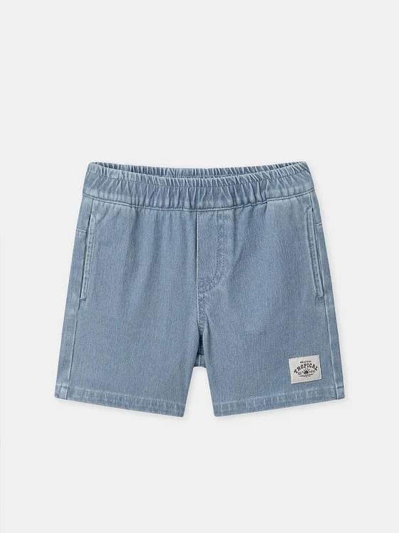 Παιδικό Σορτς για Αγόρια Denim Tropical ΜΠΛΕ - SERGENT MAJOR - 