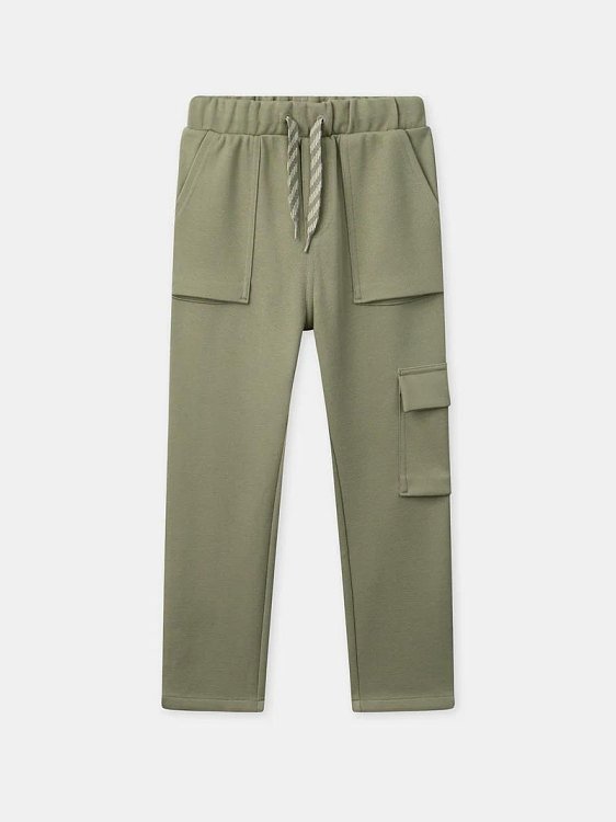 SERGENT MAJOR Παιδικό Παντελόνι Φόρμας για Αγόρια Olive Comfort ΓΚΡΙ